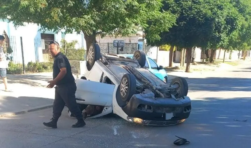 En el lugar trabajo personal policial del destacamento 178. (Fotos gentileza)