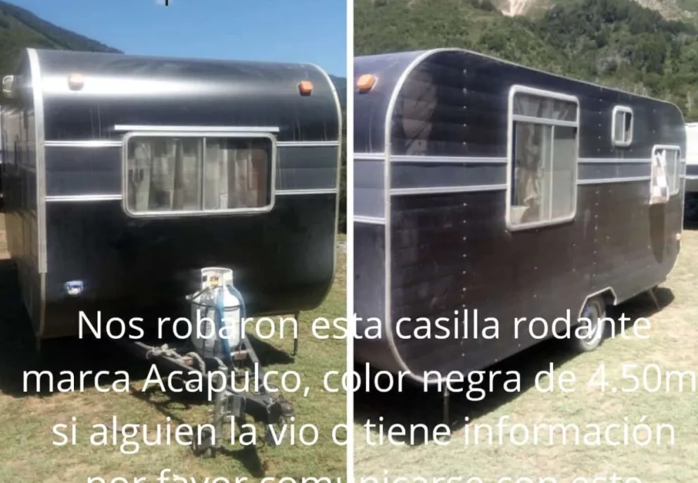 Una persona aún no identificada logró ingresar, la enganchó a su vehículo y la sustrajo. (Foto gentileza)