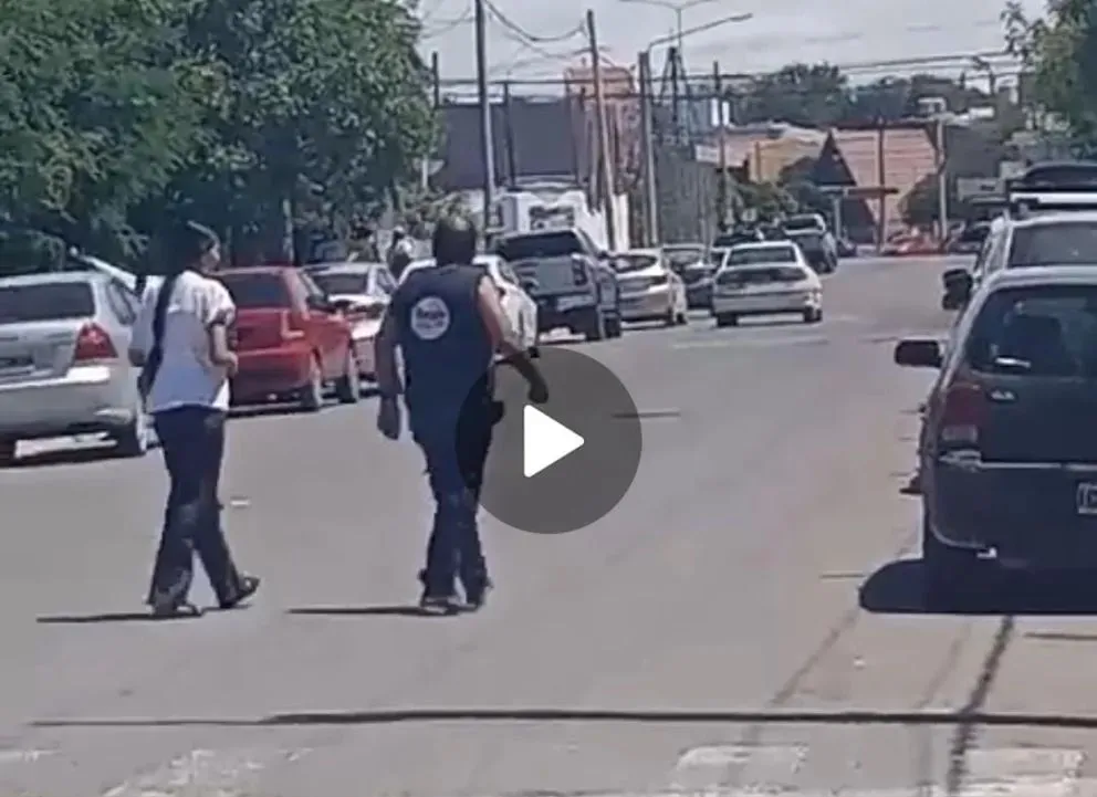 La damnificada aportó material audiovisual del agresor.
