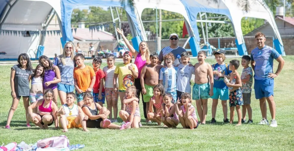 Incluye Colonias, aun con cupos para niños/as de 4 a 12 años, tanto en turno mañana como turno tarde. (Foto: gentileza Municipio de Roca).