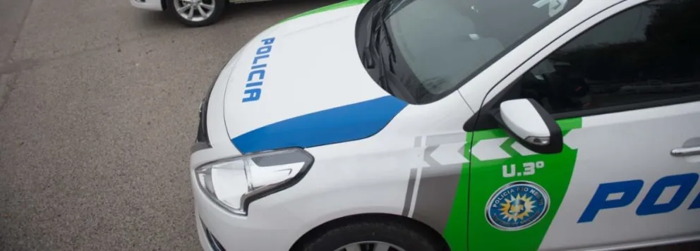 El dueño del auto no fue agredido físicamente ni tampoco amenazado. (Foto: gentileza Policía de Río Negro).