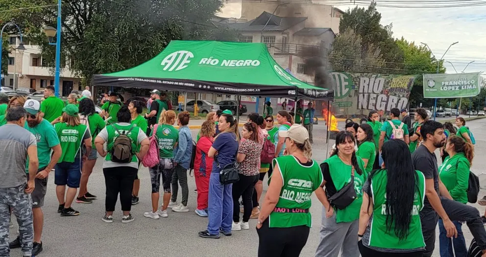 El plan de lucha continuaría intensificándose con el correr de los días si no hay respuestas a los reclamos. (Foto: gentileza).