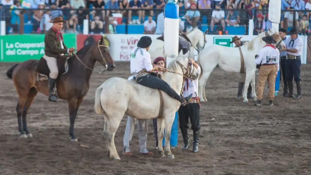 Gustavo Riquelme se destaca en el Festival Nacional de Doma y Folklore de Jesús María 2025. (Foto gentileza)