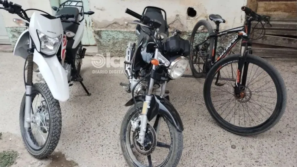 Los tres rodados fueron secuestrados en controles que se hicieron en la zona céntrica. (Foto gentileza)
