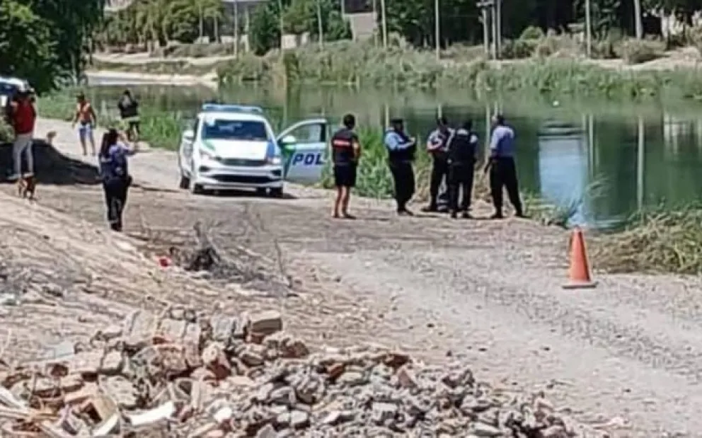 Los vecinos encontraron el cuerpo y dieron aviso a la Policía.(Foto gentileza)