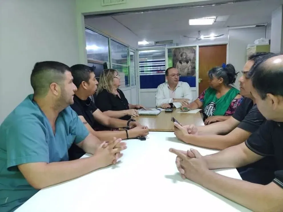 La paciente estuvo 7 horas en el quirófano y otras 24 horas en la sala destinada a los pos operatorios. (Foto ATE)