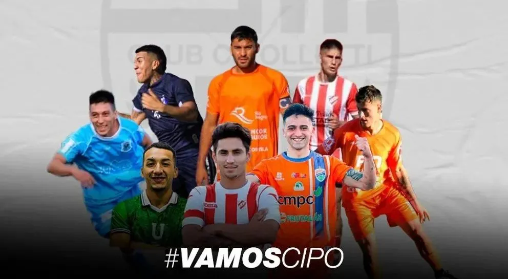 El albinegro sumó ocho refuerzos provenientes de equipos de la región (Foto: Club Cipolletti).
