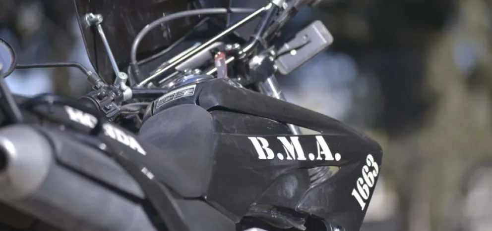 Tras ser consultados por los efectivos policiales, dijeron no tener documentación del rodado. (Foto: gentileza Policía de Río Negro).