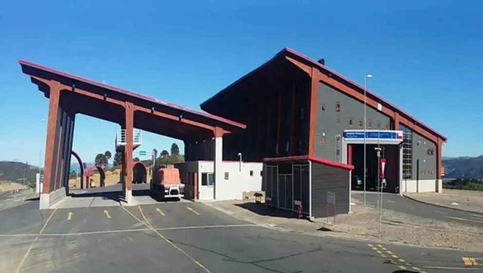 El vehículo permanece estacionado en el complejo fronterizo (Imagen: archivo).
