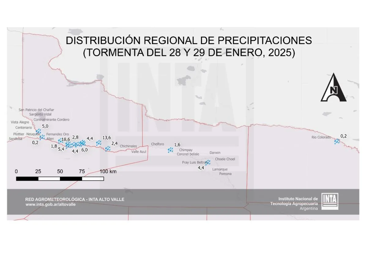 INTA lluvia por zonas