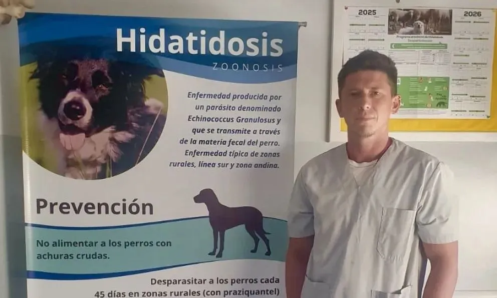 Hoy, Ochoa cumple funciones como supervisor en medicina veterinaria en Uresa. Foto (7 en Punto).
