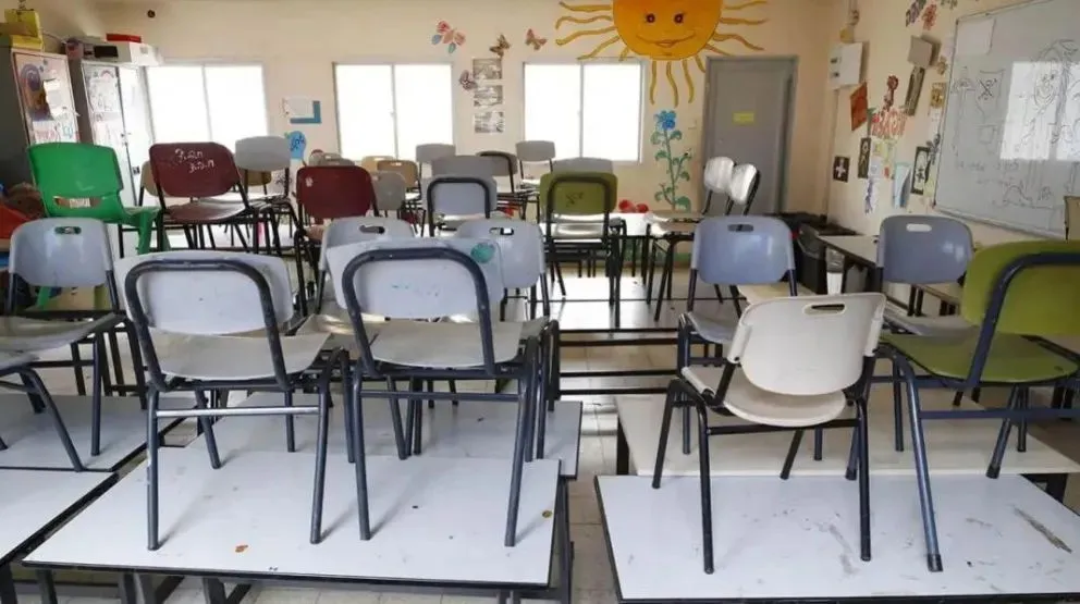 Actualmente están avanzando con la sanitización en los centros educativos. (Foto archivo)