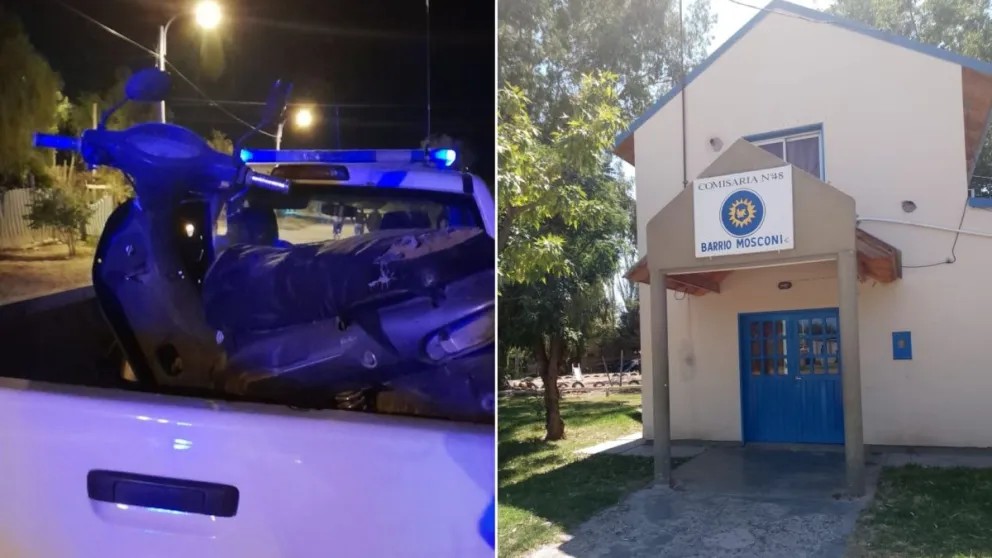 Sucedió durante el fin de semana en el barrio Chacramonte. (Foto gentileza)