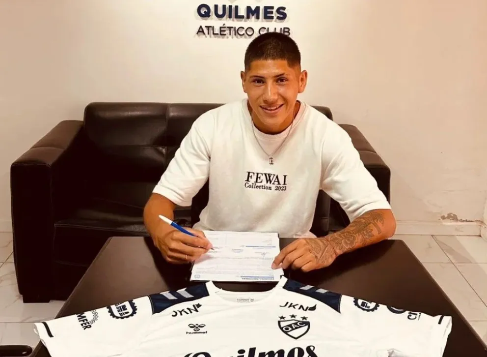 se sumó a Quilmes Atlético Club para disputar el torneo de la Primera Nacional. (Foto gentileza)