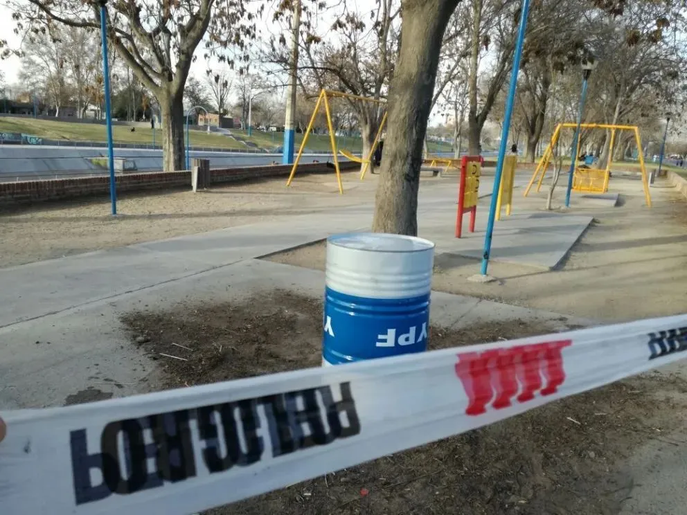La plaza está ubicada en Gadano casi San Juan (Foto archivo).