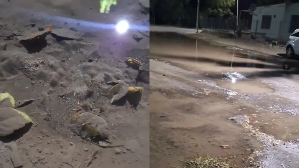 Desde Aguas Rionegrinas confirmaron que la reparación está registrada. (Foto gentileza)