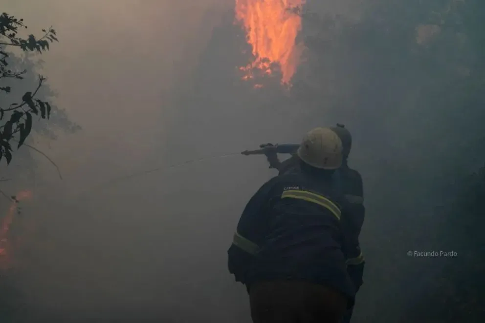 Una resolución en medio de los conflictos por la intencionalidad en los focos ígneos. Foto (Archivo Facu Pardo).