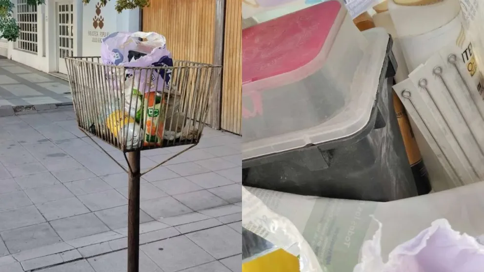 Sospecha que los residuos podrían pertenecer a un tatuador de la zona. (Foto gentileza)