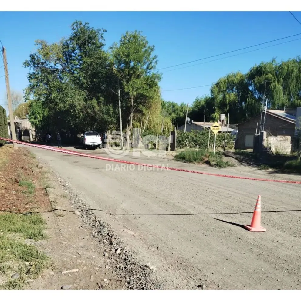 El choque se produjo a la altura de barrio Nuevo.