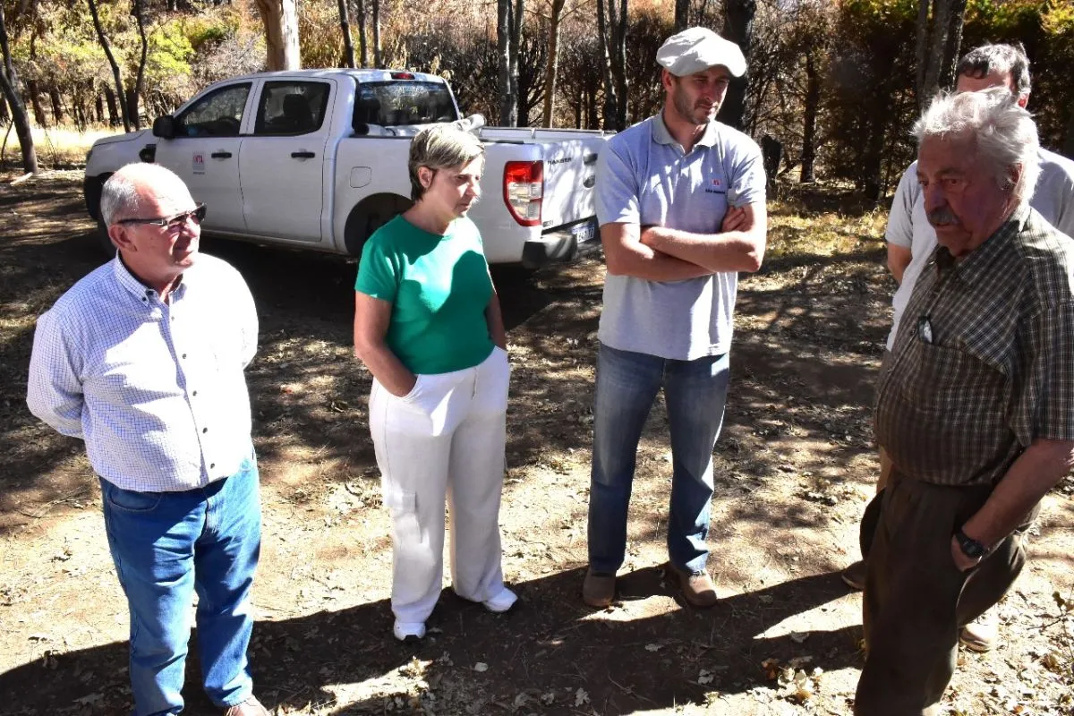 Referentes a nivel nacional viajaron a la zona cordillerana. Foto (Gentileza).