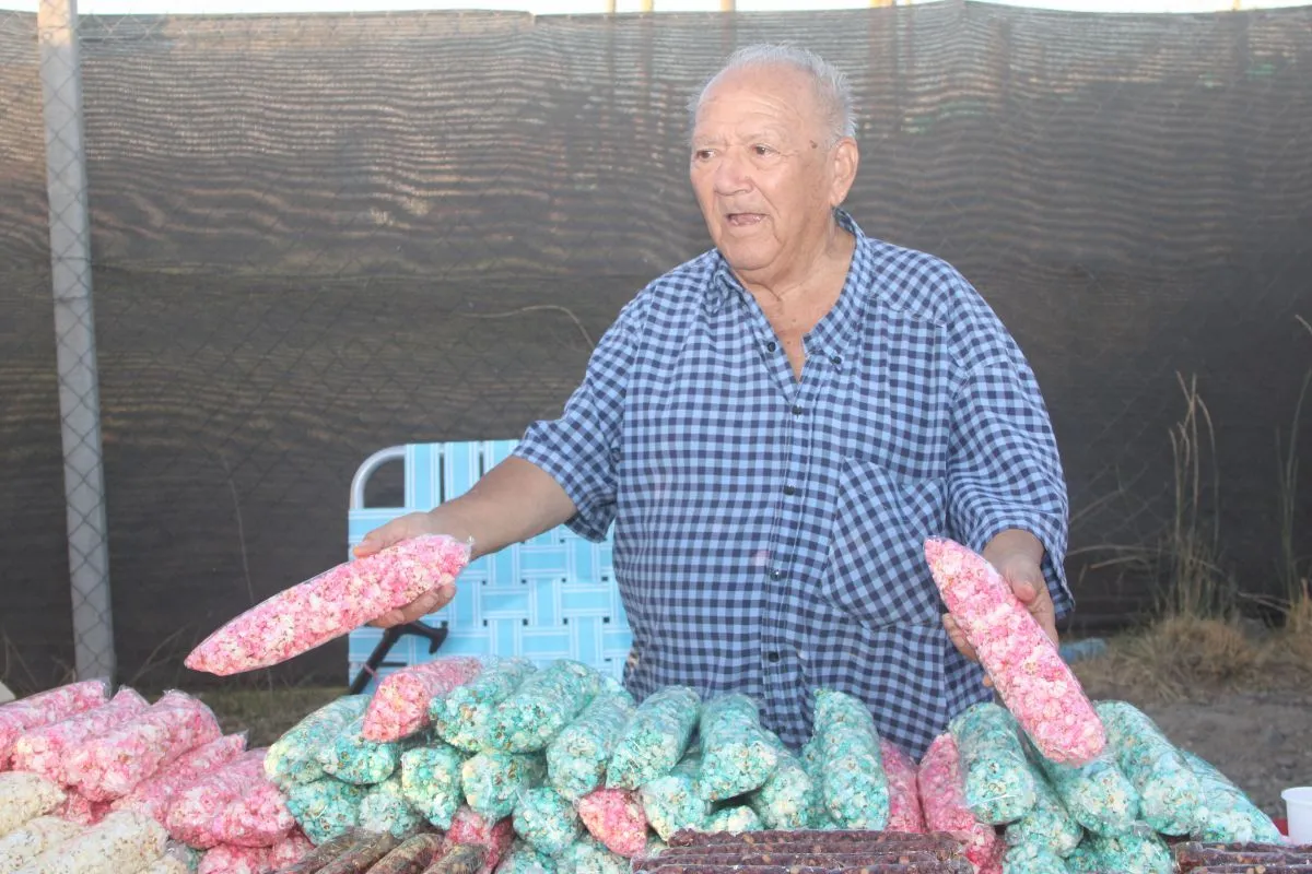 Los infaltables pochoclos para grandes y chicos. Foto (Tania Domenicucci-ANR)