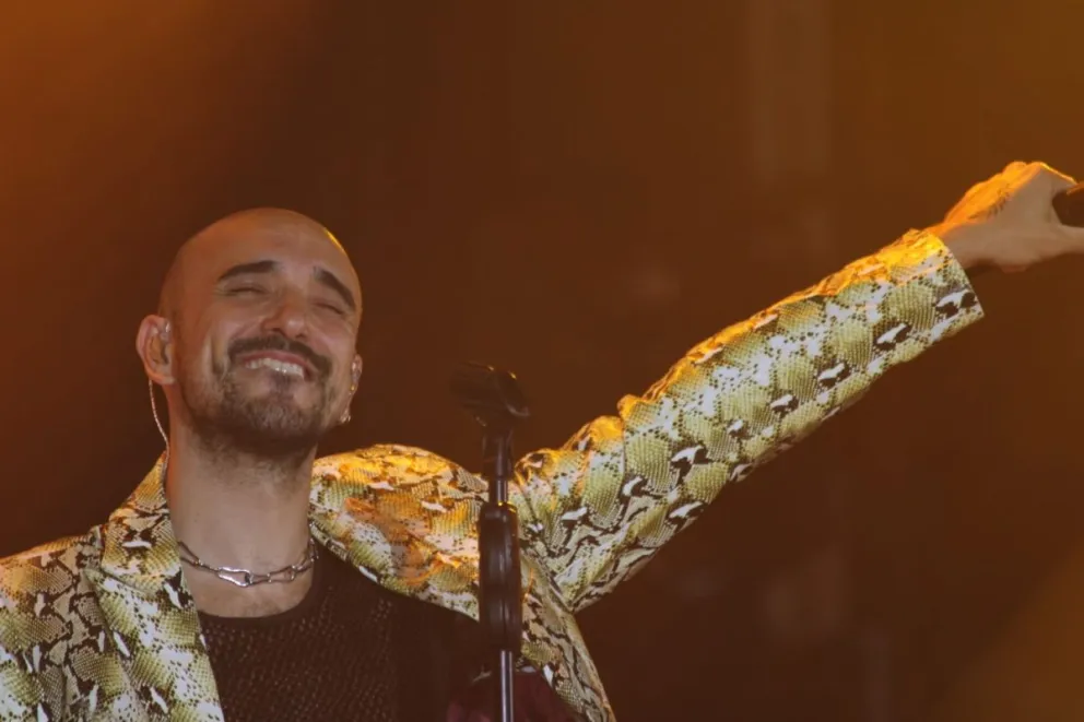 Abel Pintos abrió el escenario mayor y el cierre fue para la Konga (Foto: Tania Domenicucci).
