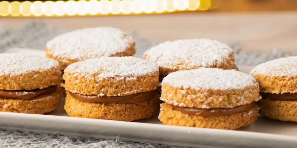 Unos alfajores riquísimos.