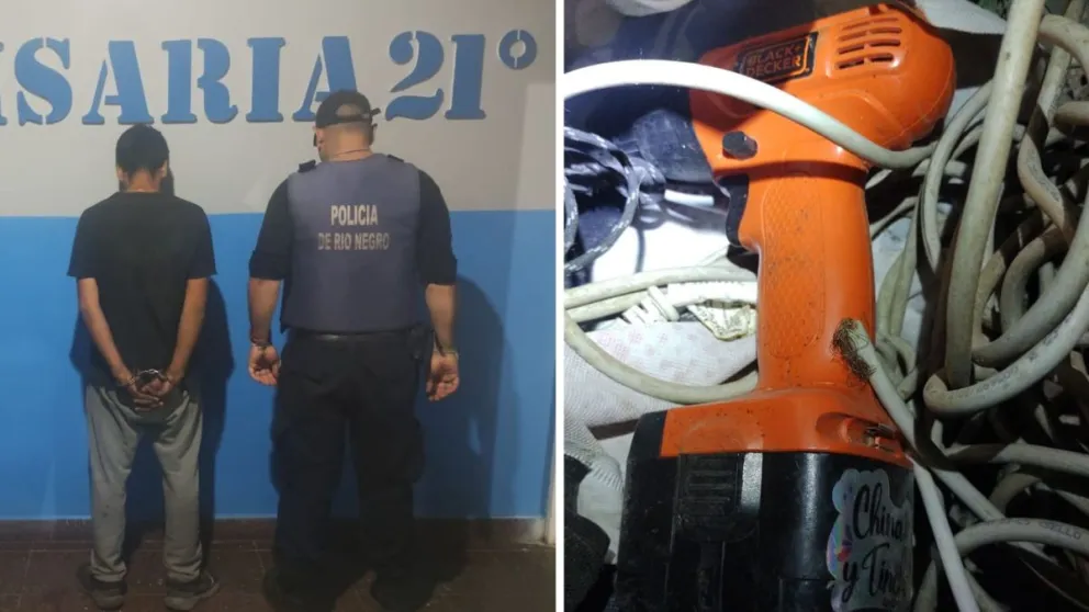 El hombre de 31 años fue trasladado a la unidad policial en calidad de aprehendido