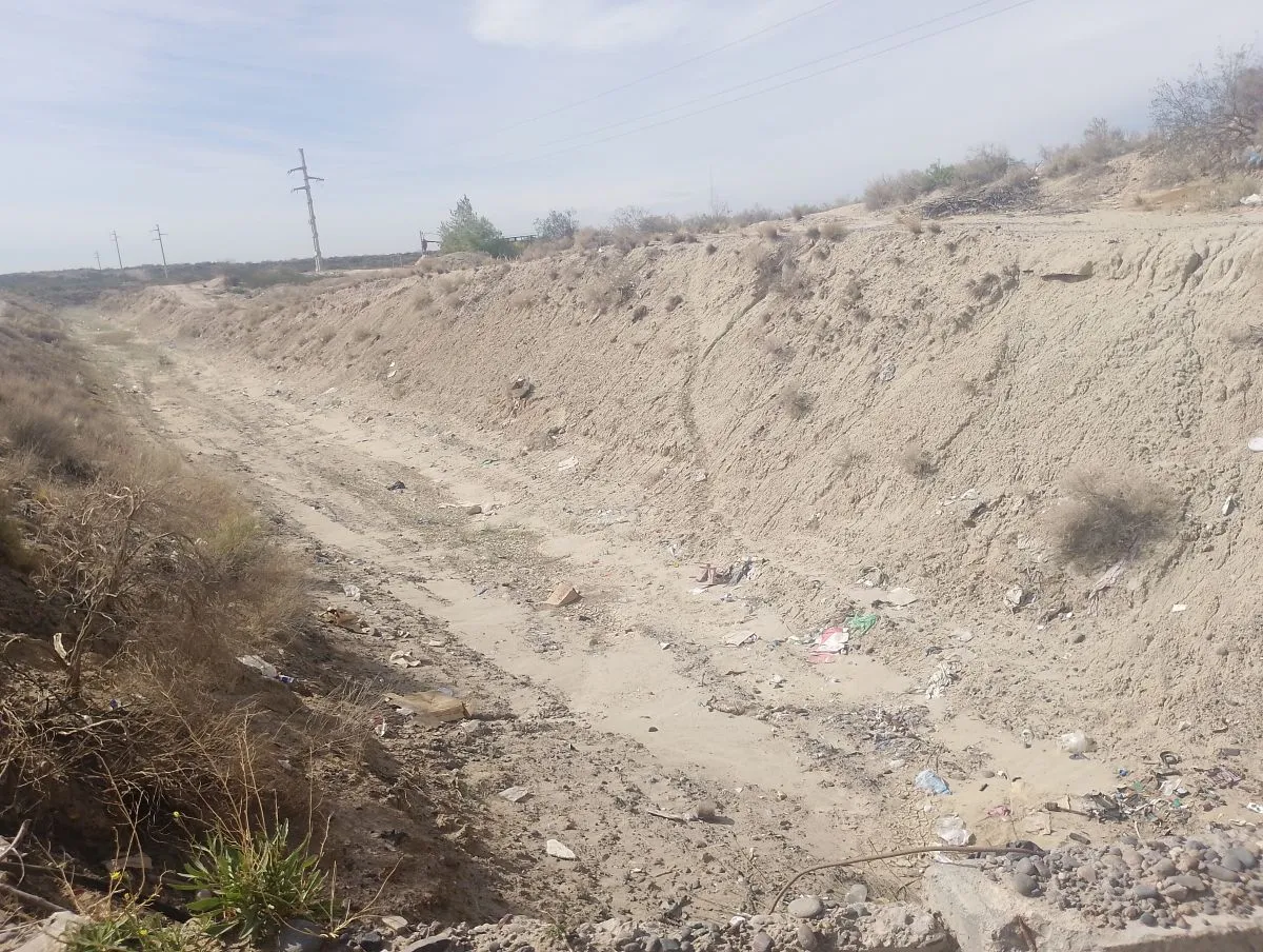 Canal de Trasvase del sistema de defensas. Foto (ANR)
