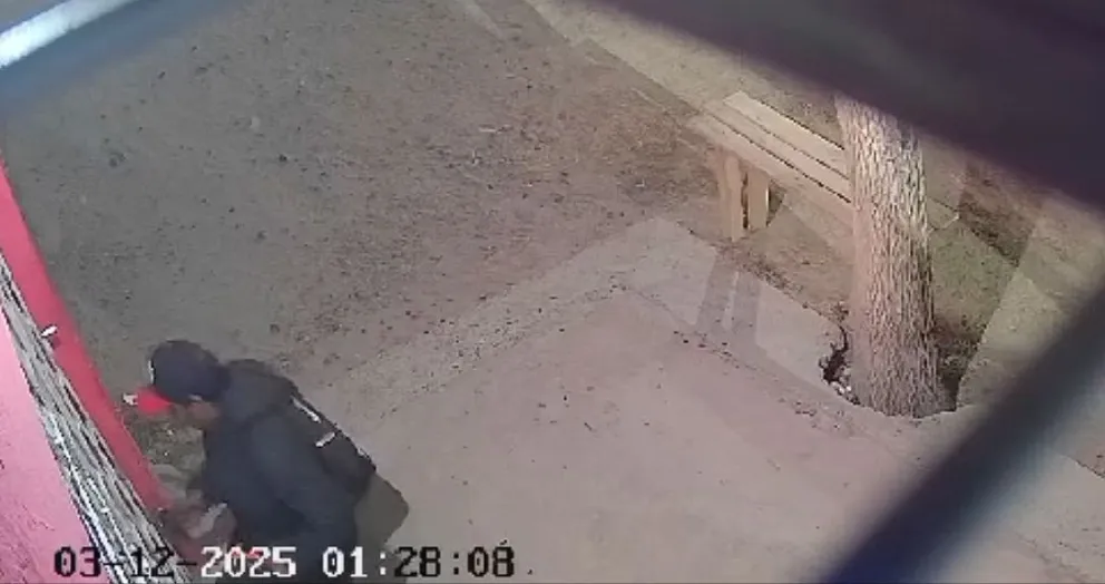 El robo ocurrió durante la madrugada. (Foto gentileza Todo Noticias Roca)