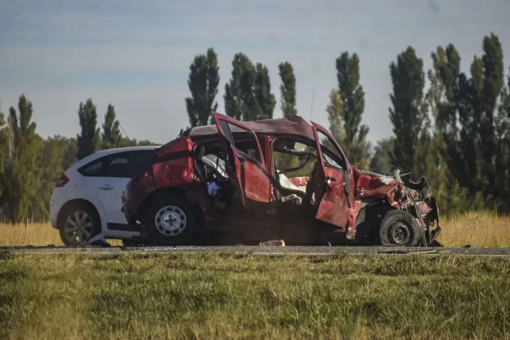 Todo cercado en el área del accidente. Fotos (Vanesa Schwemmler para NoticiasNet).