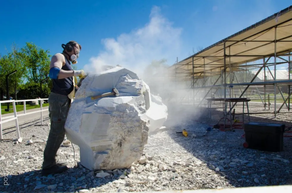 “Para mí es un gran honor y una responsabilidad representar a la Patagonia". (Foto gentileza)