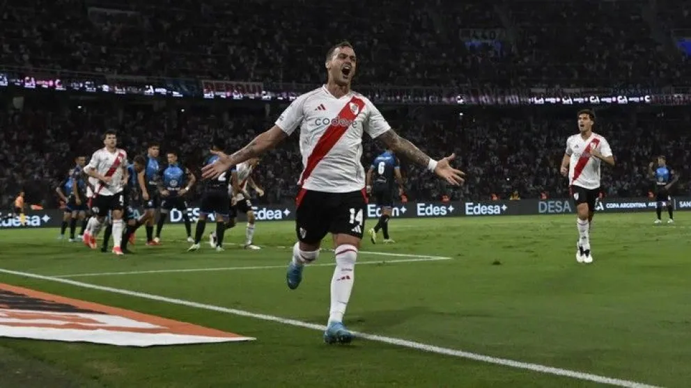 Debut de River en la Copa Argentina.