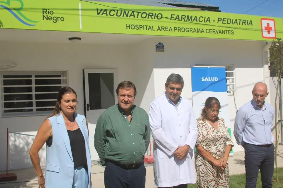 El acto inaugural estuvo encabezado por el Gobernador junto a la Intendenta de Cervantes. Foto: (Tania Domenicucci- ANR)