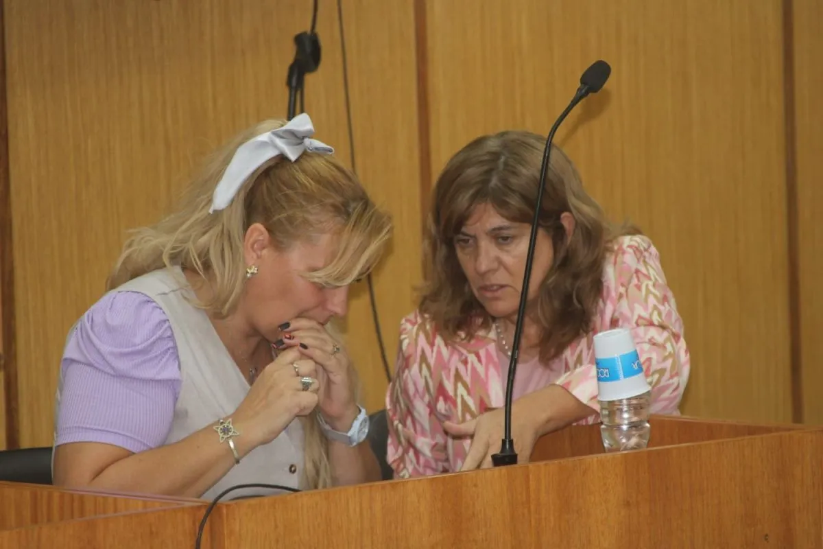 La abogada querellante Gabriela Prokopiw (izquierda) y la fiscal en jefe Graciela Echegaray (derecha). Foto (Tania Domenicucci-ANR).