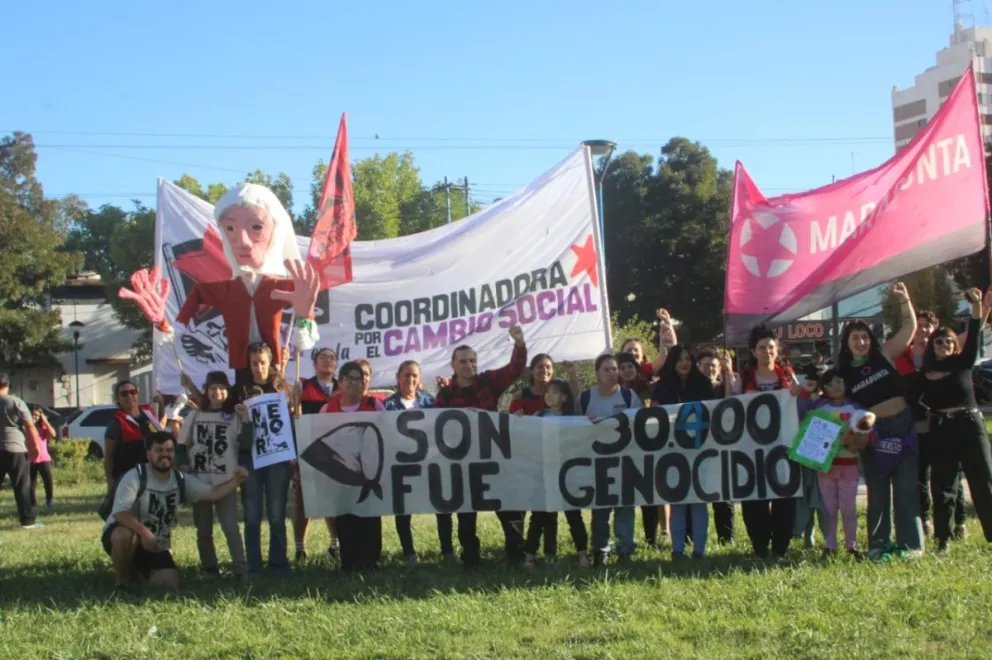 Varias organizaciones participaron de la convocatoria en General Roca. Fotos: Tania Domenicucci (ANRoca)