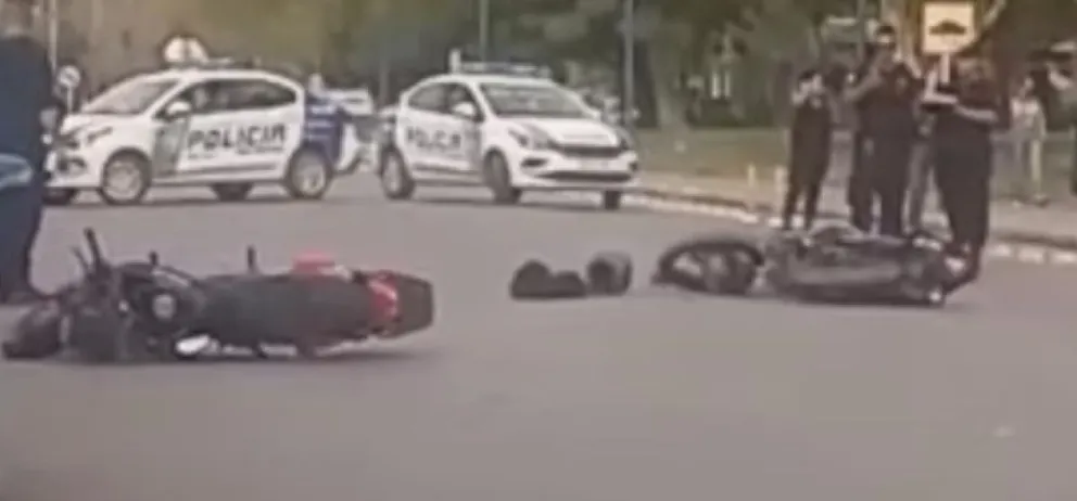 El siniestro fatal ocurrió poco después de las 18:30 en Geloch y España. Foto (Gentileza).