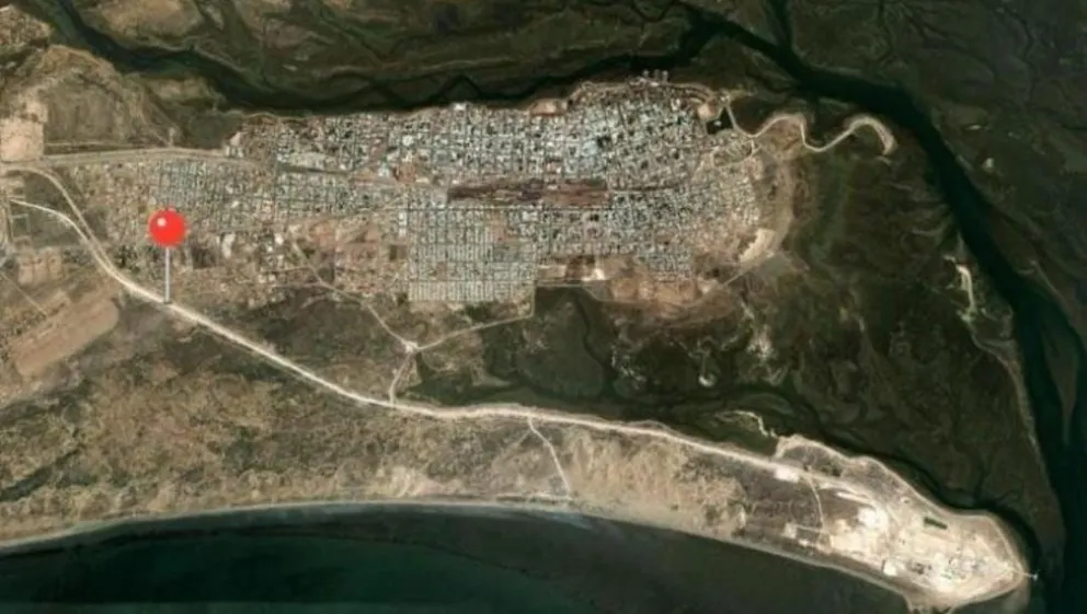 Esa es la zona exacta donde apareció el cuerpo de la mujer.