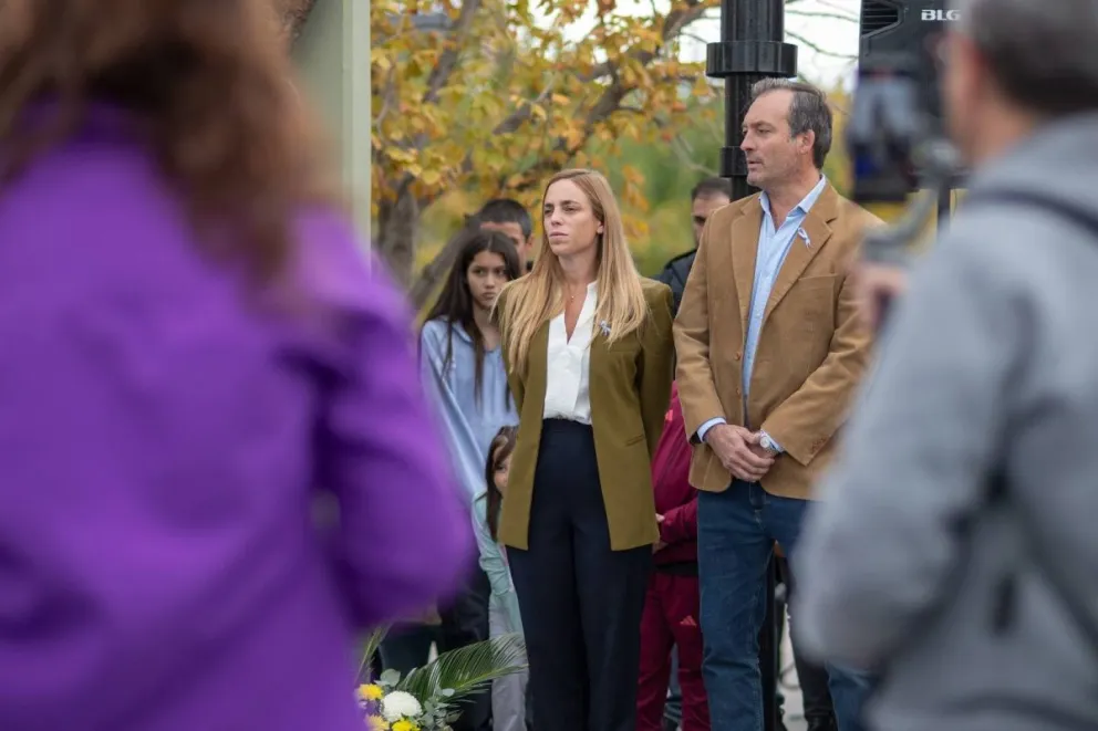 La mandataria estuvo acompañada por su hermano y diputado nacional, Martín Soria. Foto: (Tania Domenicucci - ANR )
