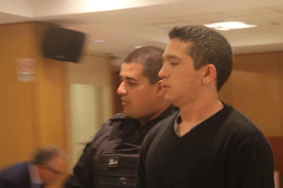 Omar Carriqueo, ex pareja de Nicole Posada, es el único imputado por el femicidio. Foto (Tania Domenicucci-ANR).