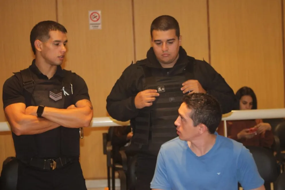 Carriqueo se mostró, por momentos, nervioso y al borde del llanto.  Foto: (Tania Domenicucci - ANRoca) 
