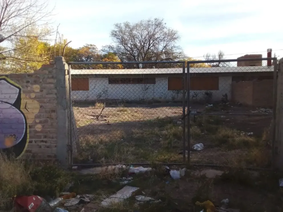 El espacio permanece abandona desde pandemia. (Foto gentileza La Super Digital)