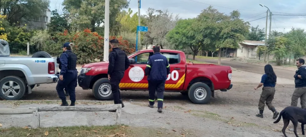 El operativo de búsqueda se realizó el martes. Foto: (Policía de Río Negro)