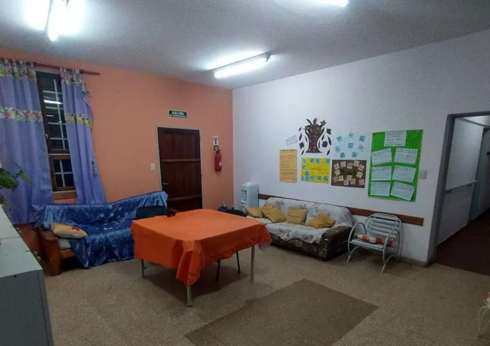 El espacio está equipado para brindar contención y asistencia. 