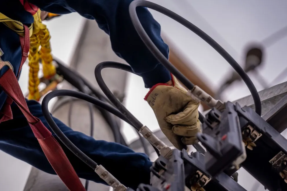 La interrupción en el servicio se debe a tareas de mantenimiento y poda. (Foto Edersa)