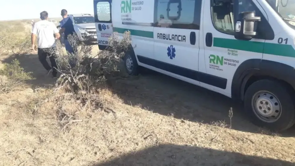 Intervino la policía y personal de emergencias en el operativo . Foto ( Archivo) 