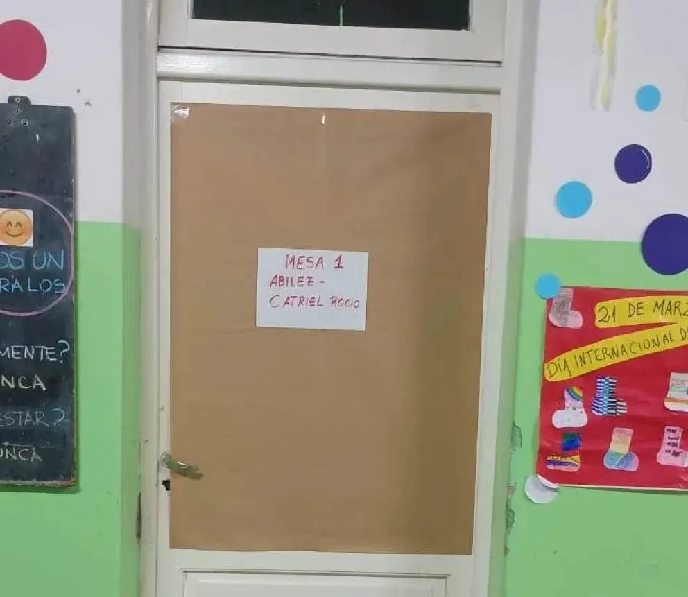 Votación en Maquinchao.