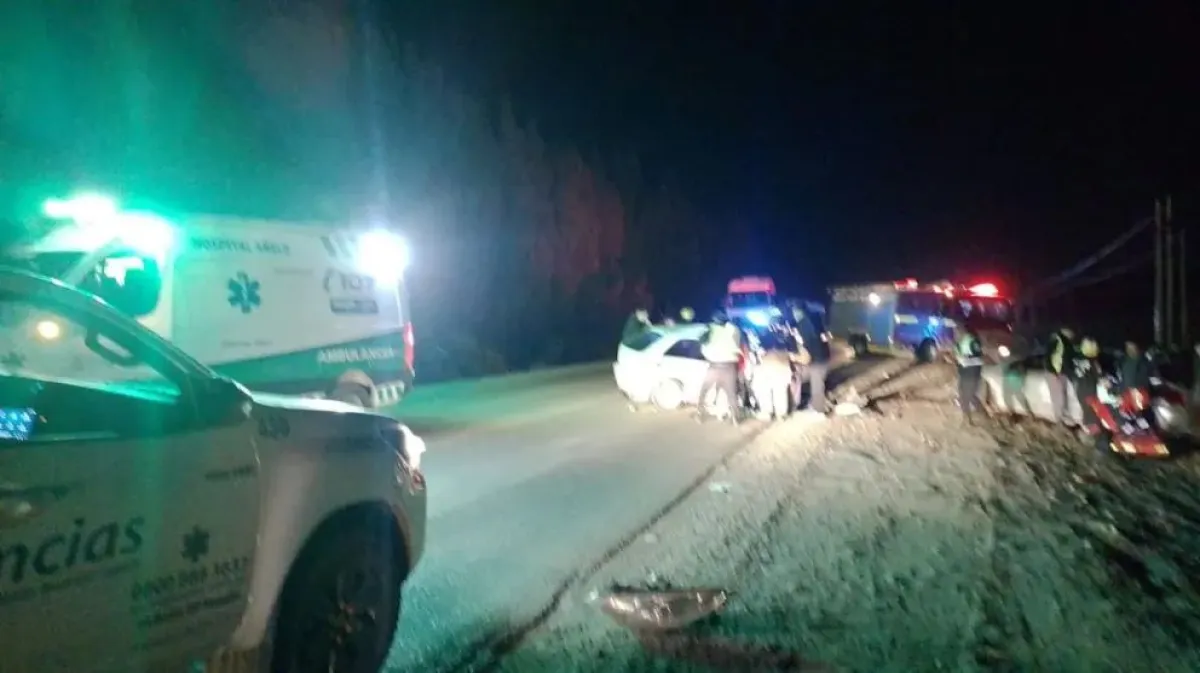 Tragedia en Ruta Provincial 7: dos muertos tras un choque frontal a ...
