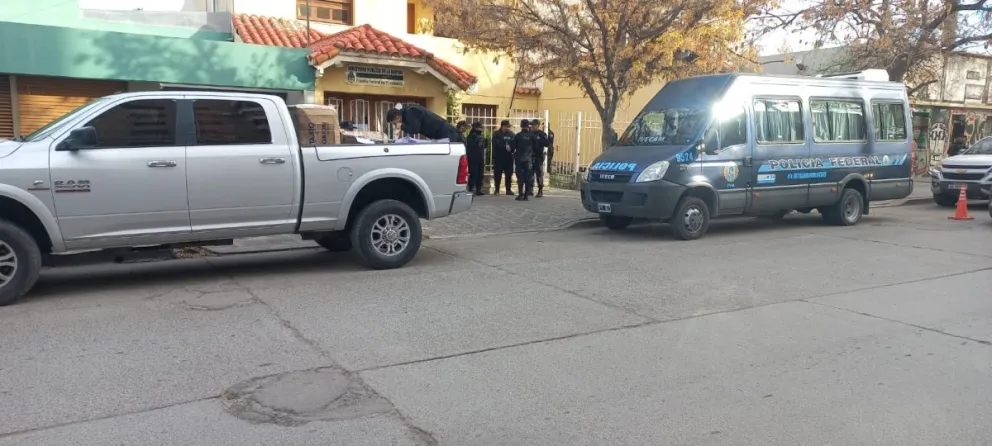 El operativo de traslado de droga incautada, para su destrucción, se realiza bajo estrictas medidas de seguridad. Foto (ANR).