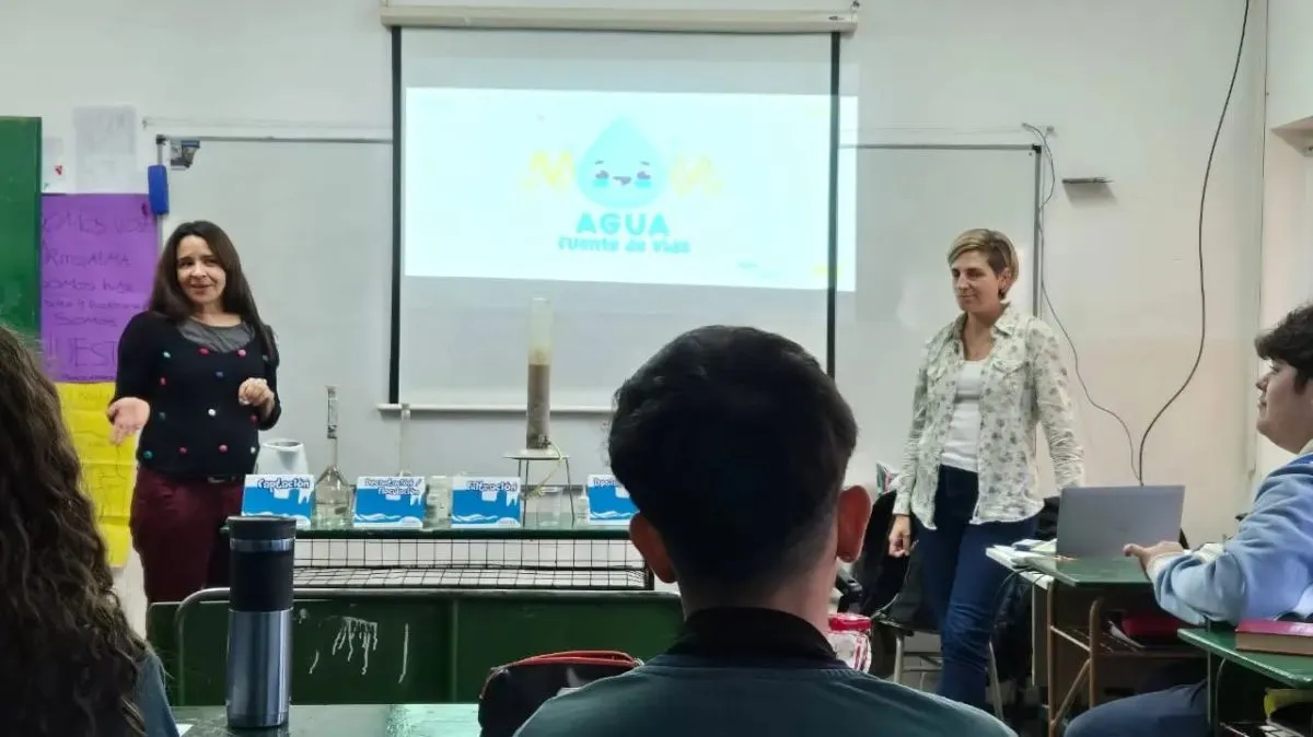 Educación ambiental: charlas en escuelas sobre el cuidado del agua | ANR
